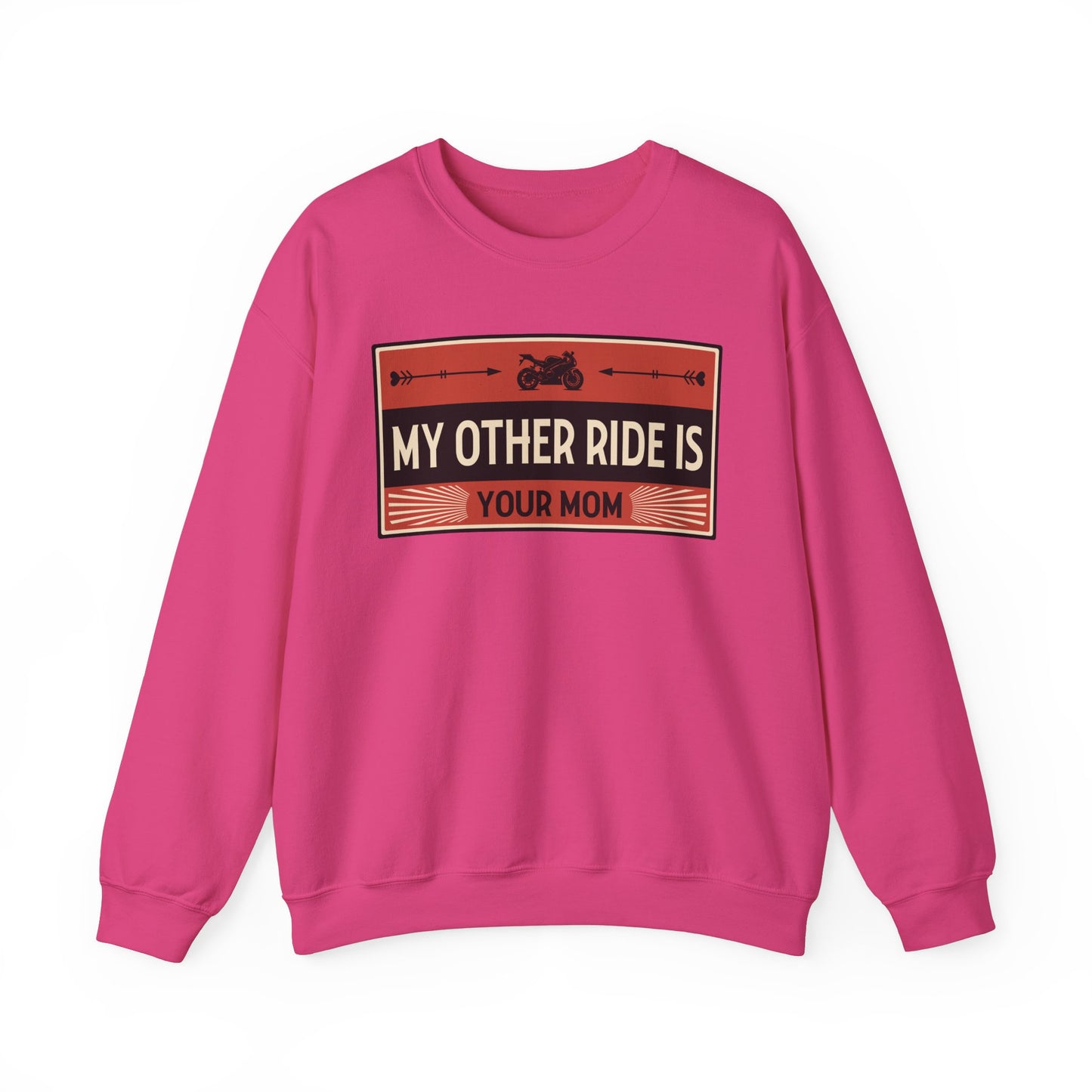 My Other Ride Is Your Mom - Unisex Heavy Blend™ Crewneck Sweatshirt