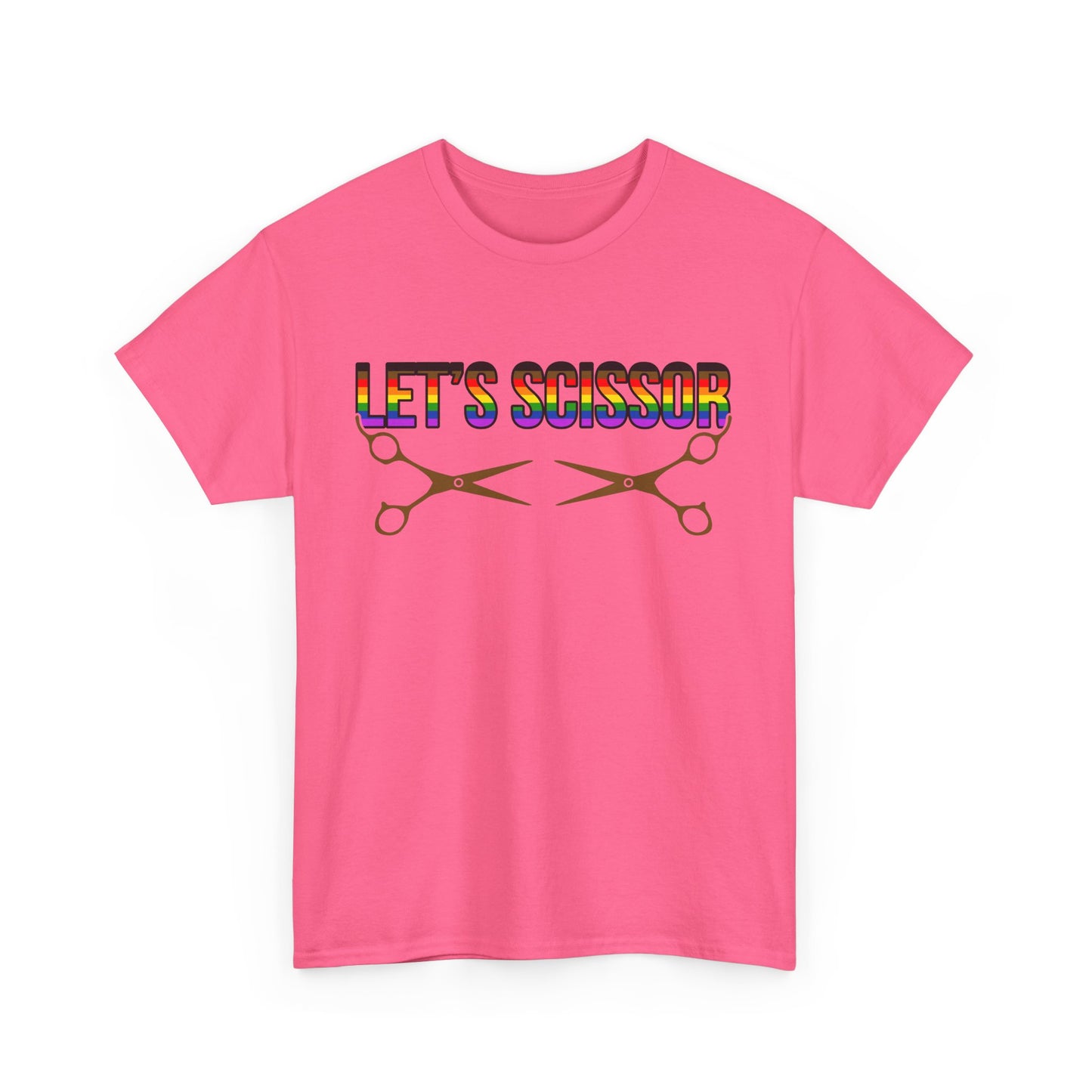 Let's Scissor - Unisex Heavy Cotton Tee
