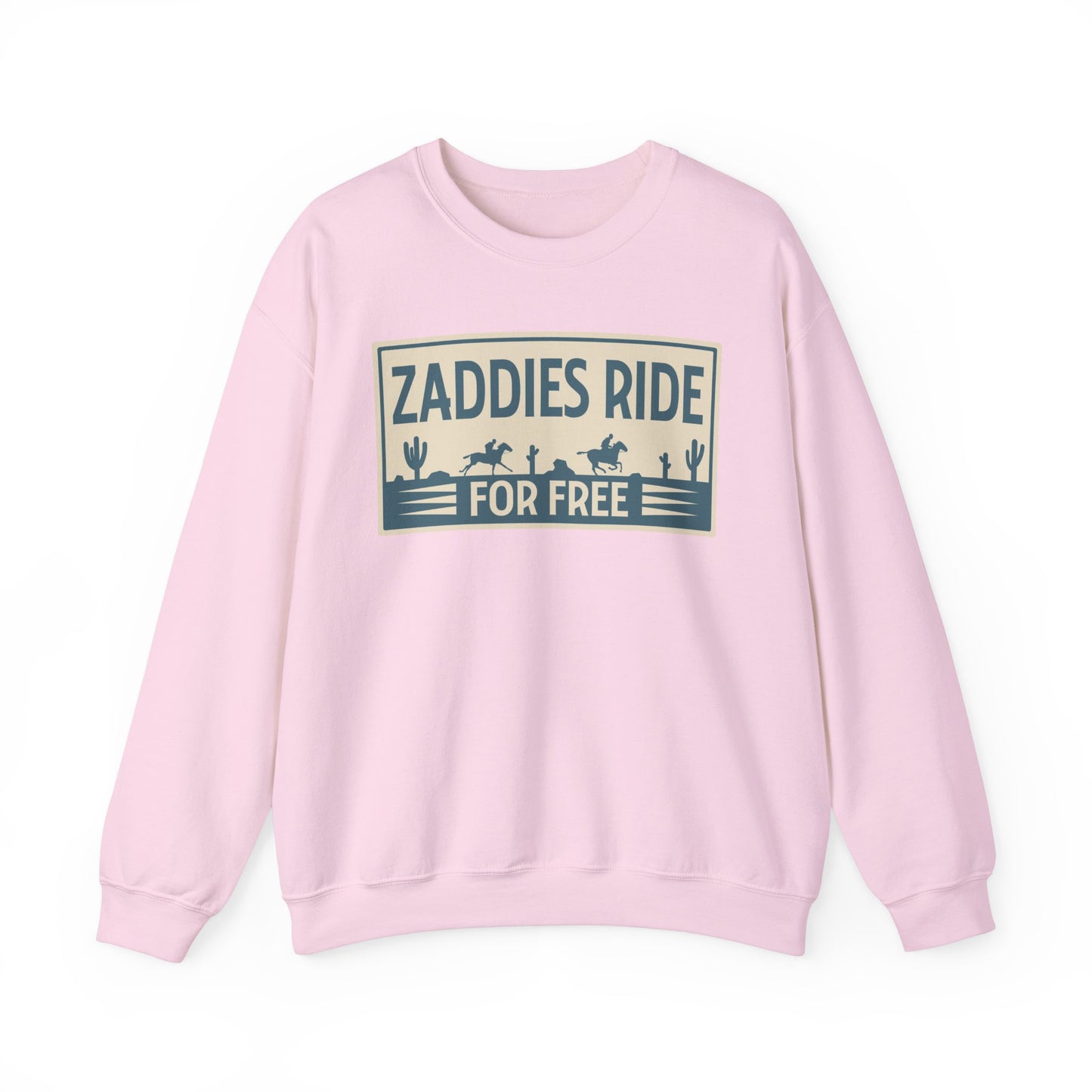 Zaddies Ride For Free - Unisex Heavy Blend™ Crewneck Sweatshirt