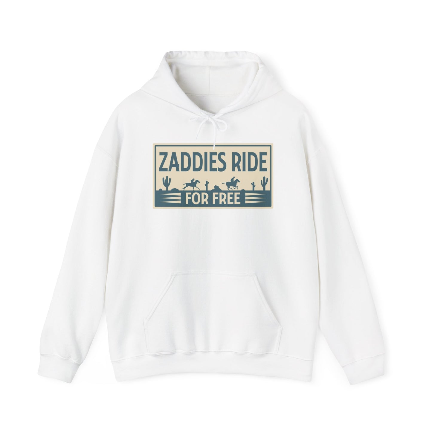 Zaddies Ride For Free - Unisex Heavy Blend™ Hooded Sweatshirt