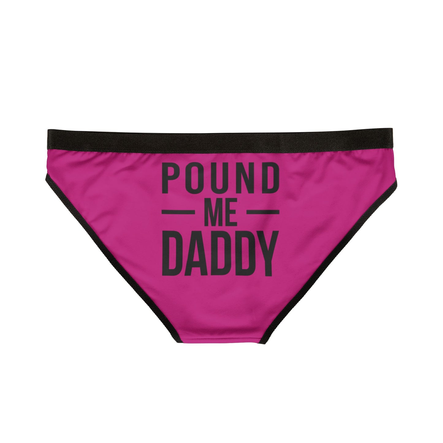 Pound Me Daddy - Rear - Pink - Women's Underwear (AOP)