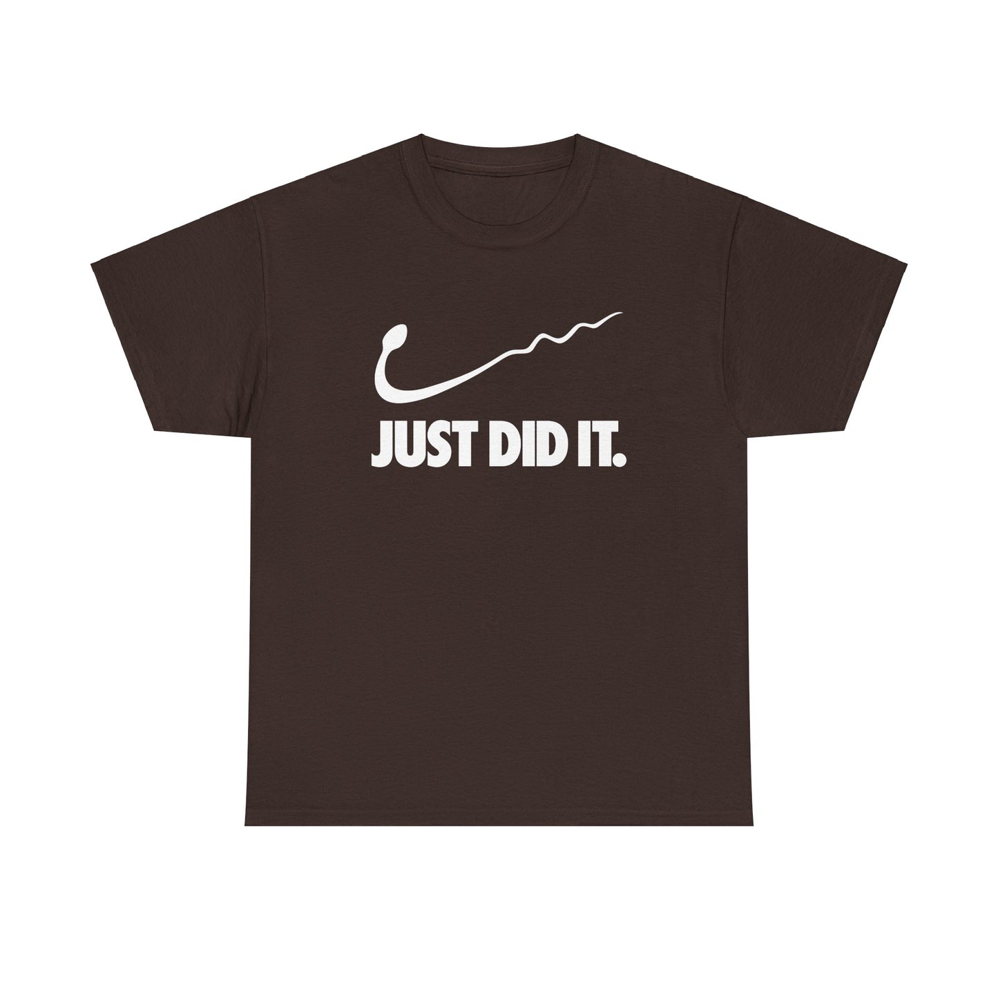 Just Did It - Unisex Heavy Cotton Tee