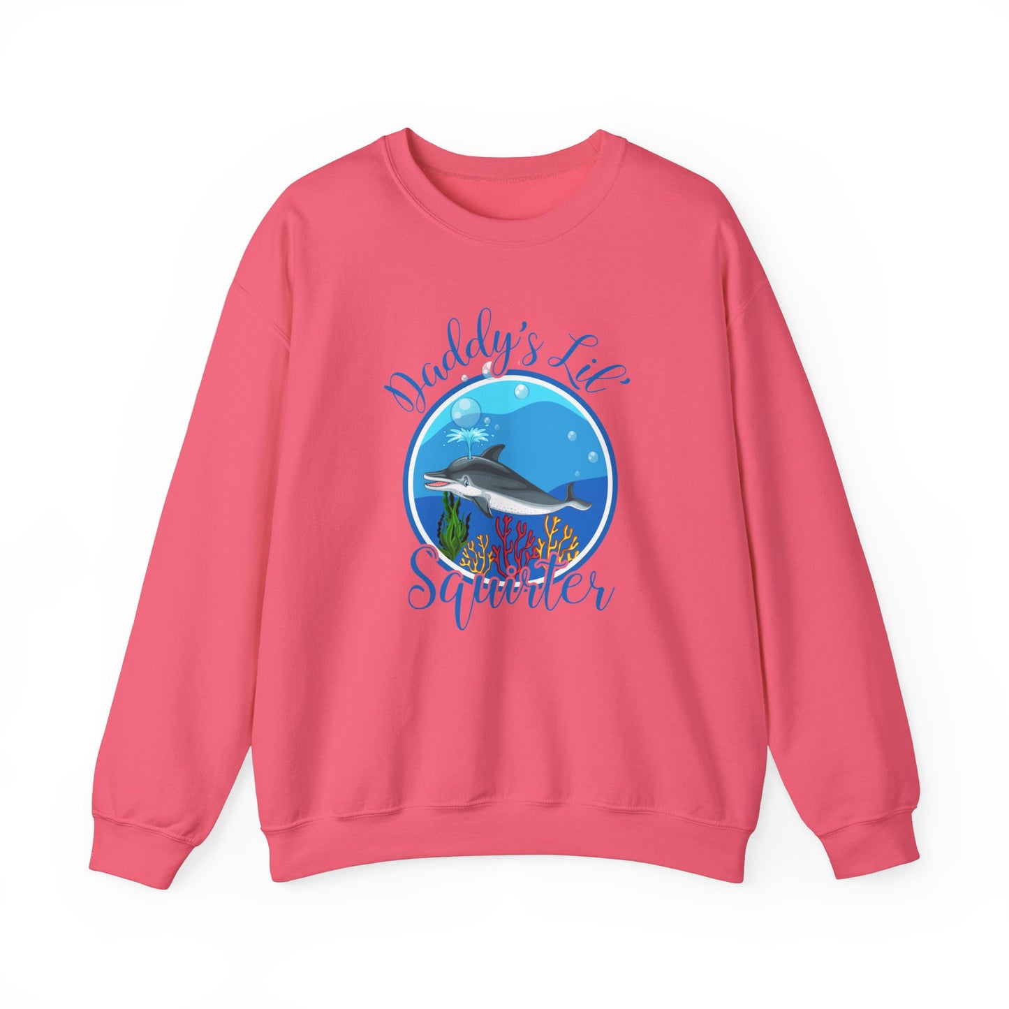 Daddy's Lil' Squirter - Unisex Heavy Blend™ Crewneck Sweatshirt