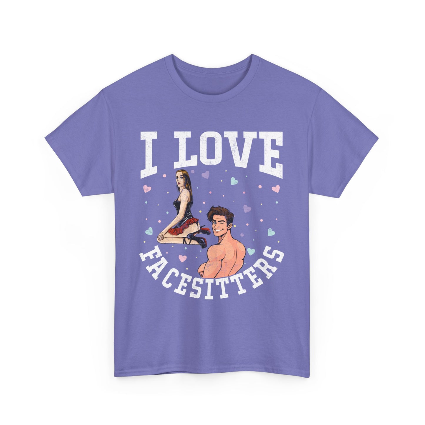 I Love Facesitters - Unisex Heavy Cotton Tee