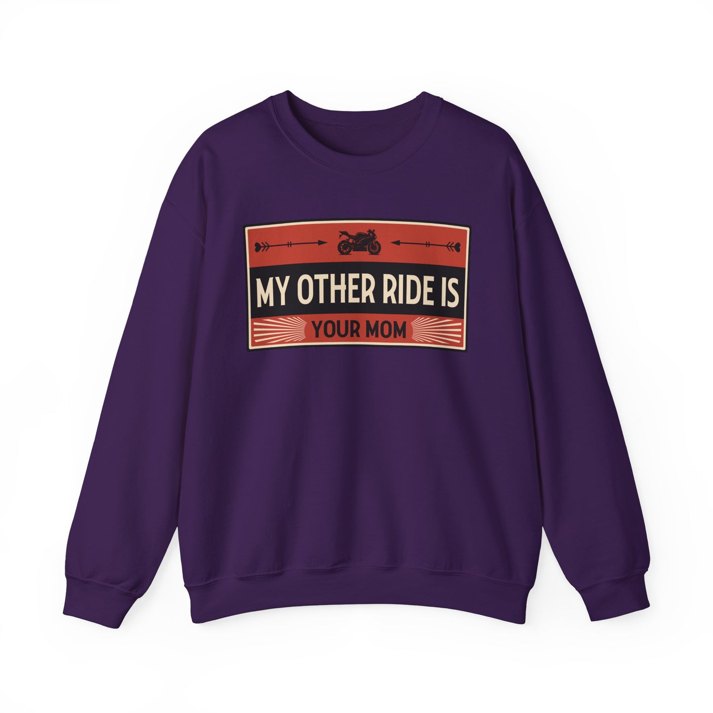 My Other Ride Is Your Mom - Unisex Heavy Blend™ Crewneck Sweatshirt