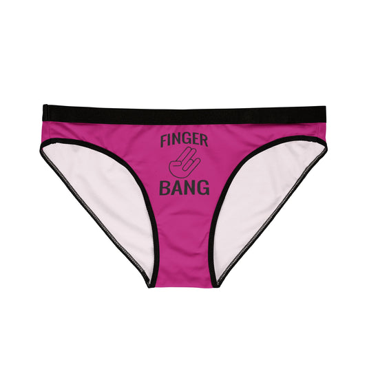 Finger Bang - Pink - Women's Underwear (AOP)