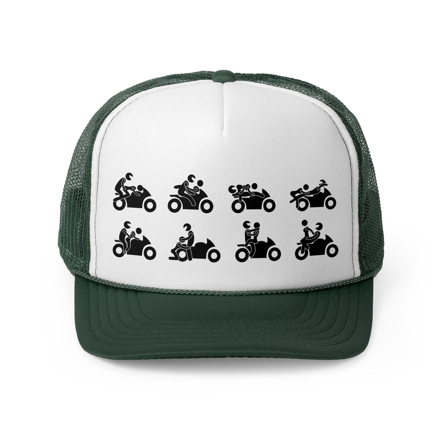 Motorcycle Action - Funny Trucker Caps