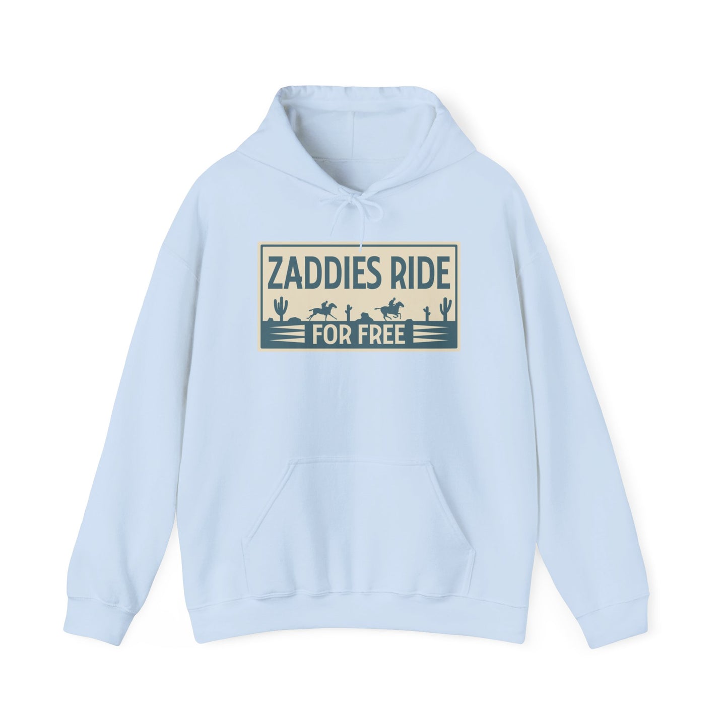 Zaddies Ride For Free - Unisex Heavy Blend™ Hooded Sweatshirt