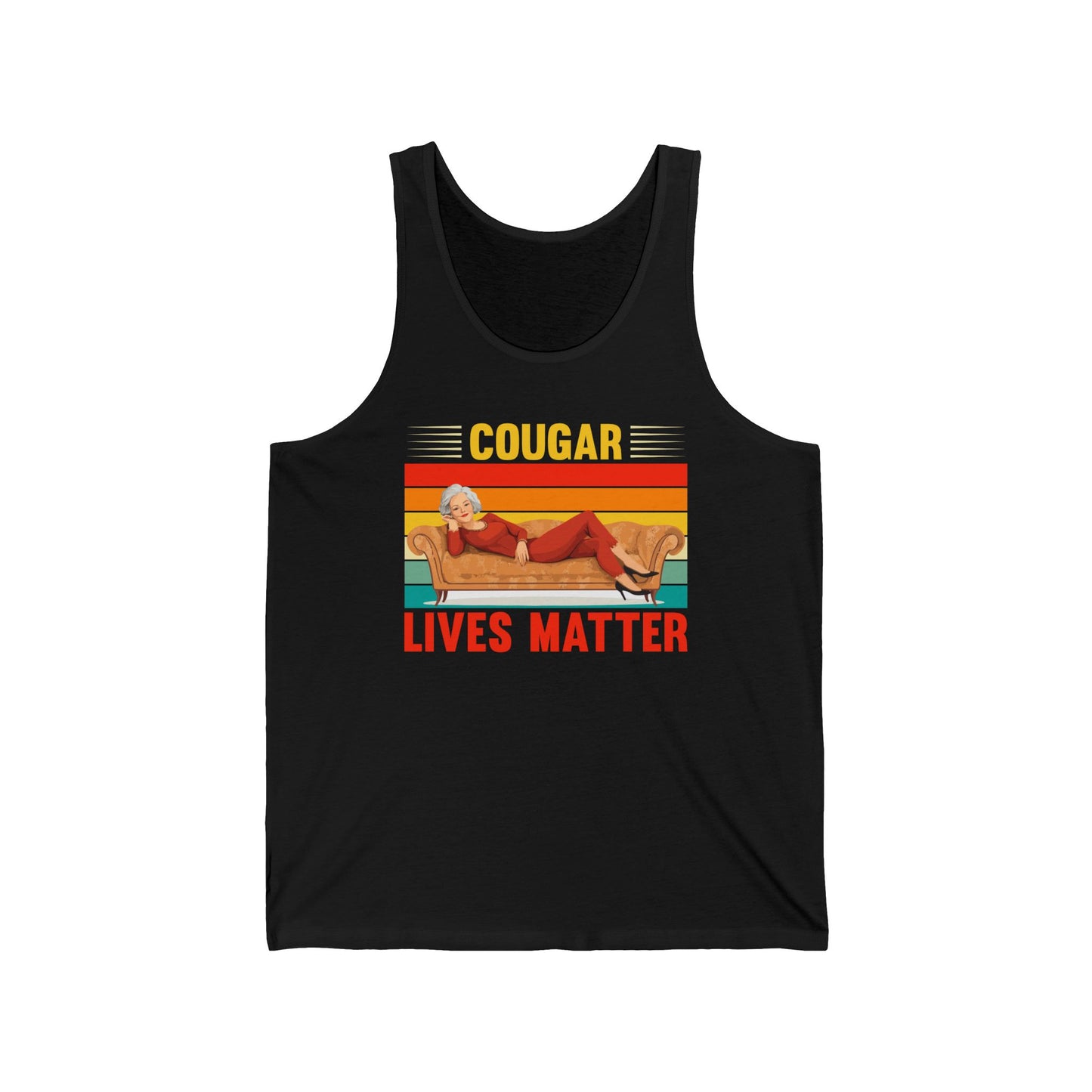 Cougar Lives Matter - Unisex Jersey Tank
