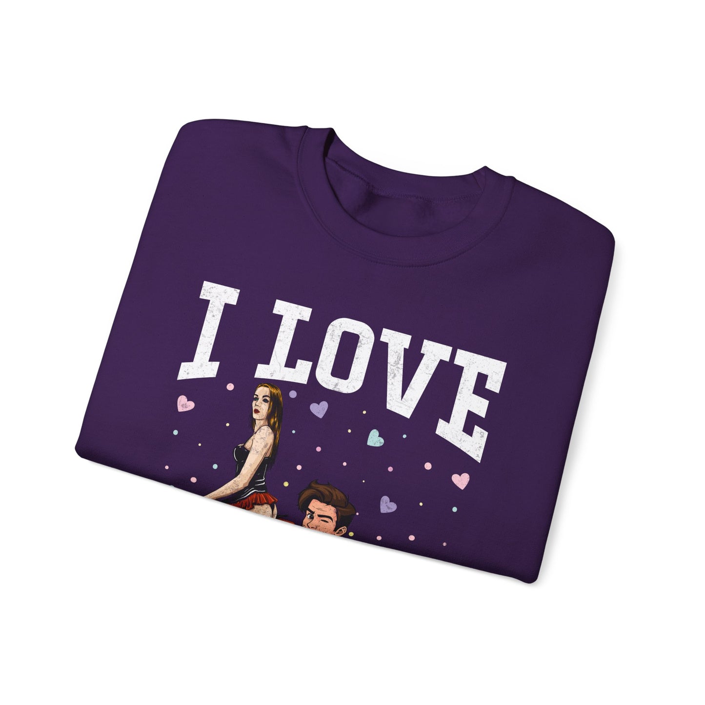 I Love Facesitters - Unisex Heavy Blend™ Crewneck Sweatshirt