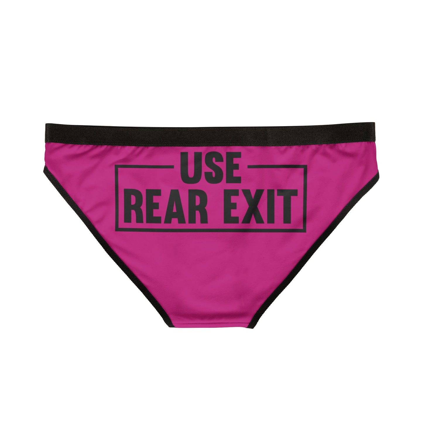 Use Rear Exit - Pink - Women's Underwear (AOP)