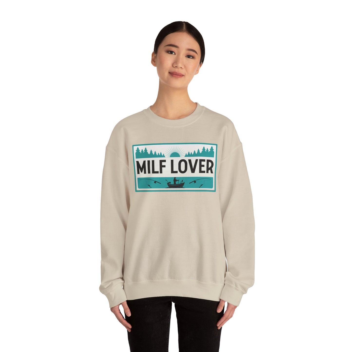 MILF Lover - Unisex Heavy Blend™ Crewneck Sweatshirt