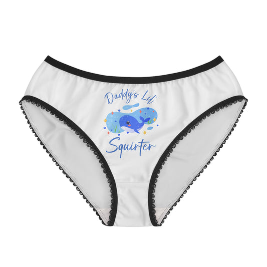 Daddy's Lil Squirter - Women's Briefs (AOP)